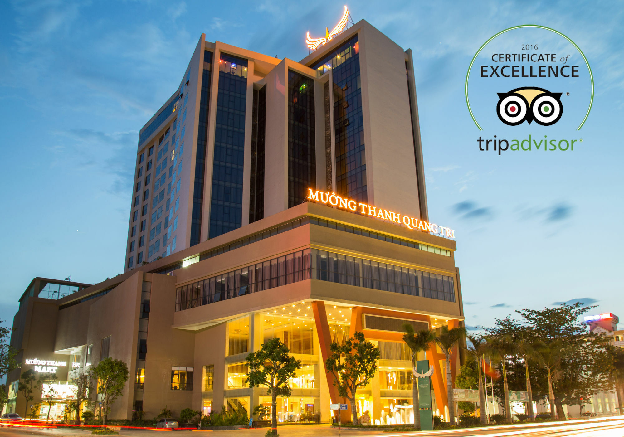 Muong Thanh Grand Quang Tri Hotel Eksteriør billede